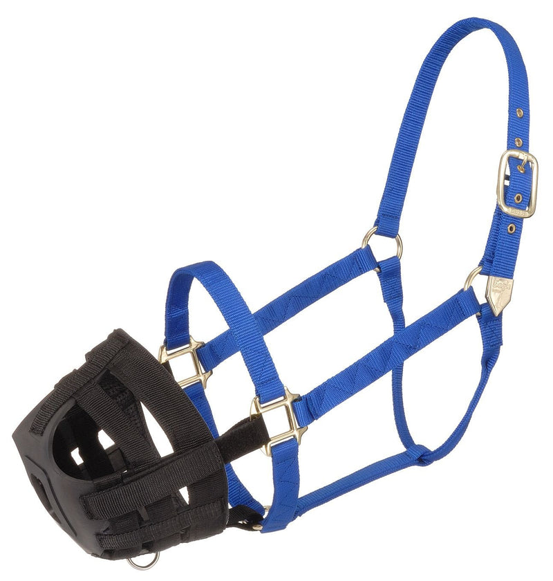 Tough 1 Easy Breathe Grazing Muzzle Attachment, Black - PawsPlanet Australia