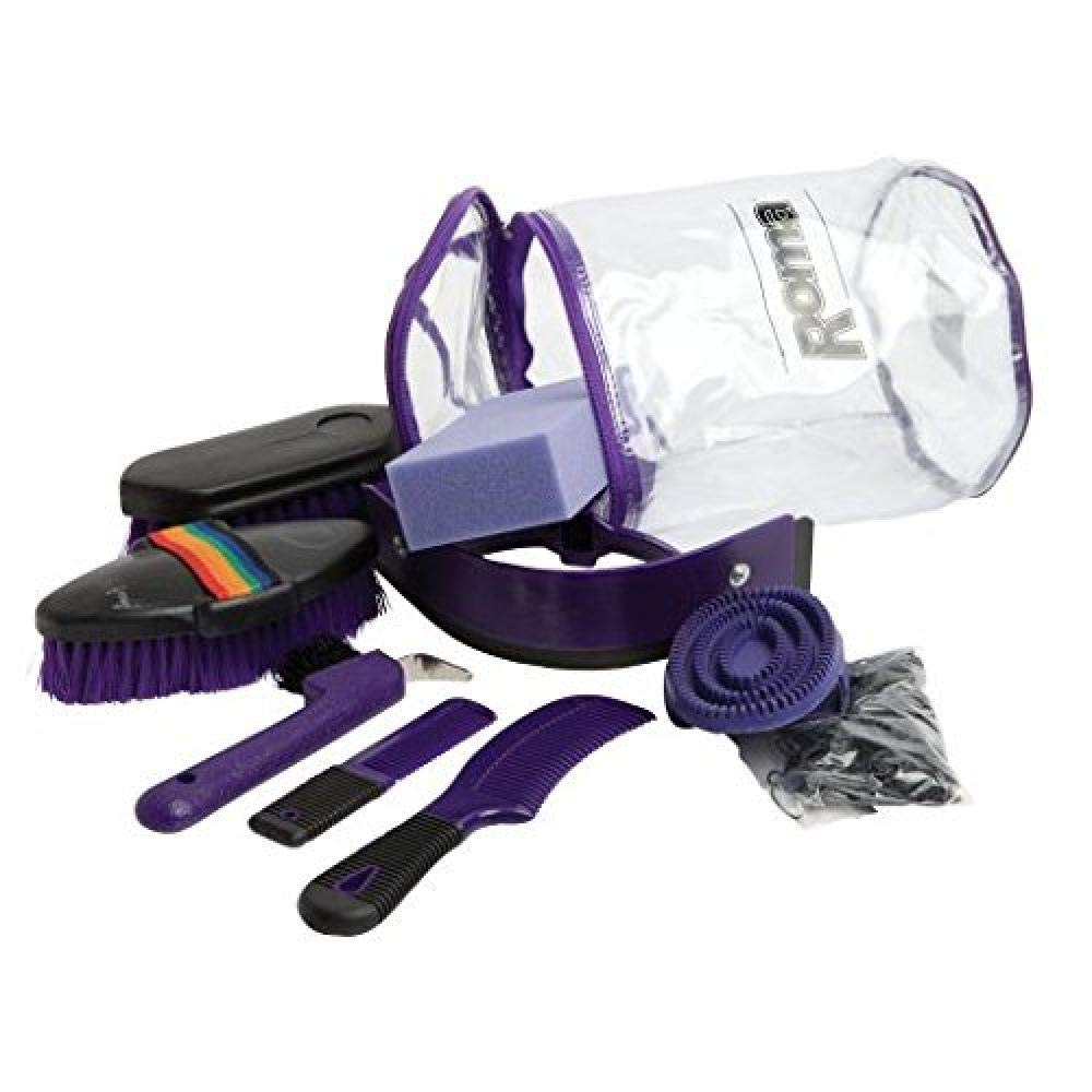 Roma Cylinder Grooming Kit COMPLETE KIT - PURPLE - PawsPlanet Australia