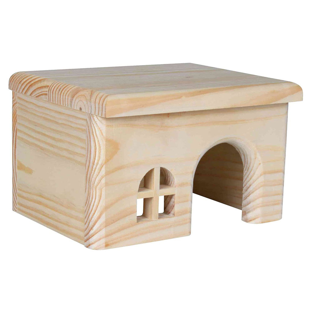 Trixie Wooden House for Hamsters, 15 x 12 x 15 cm - PawsPlanet Australia