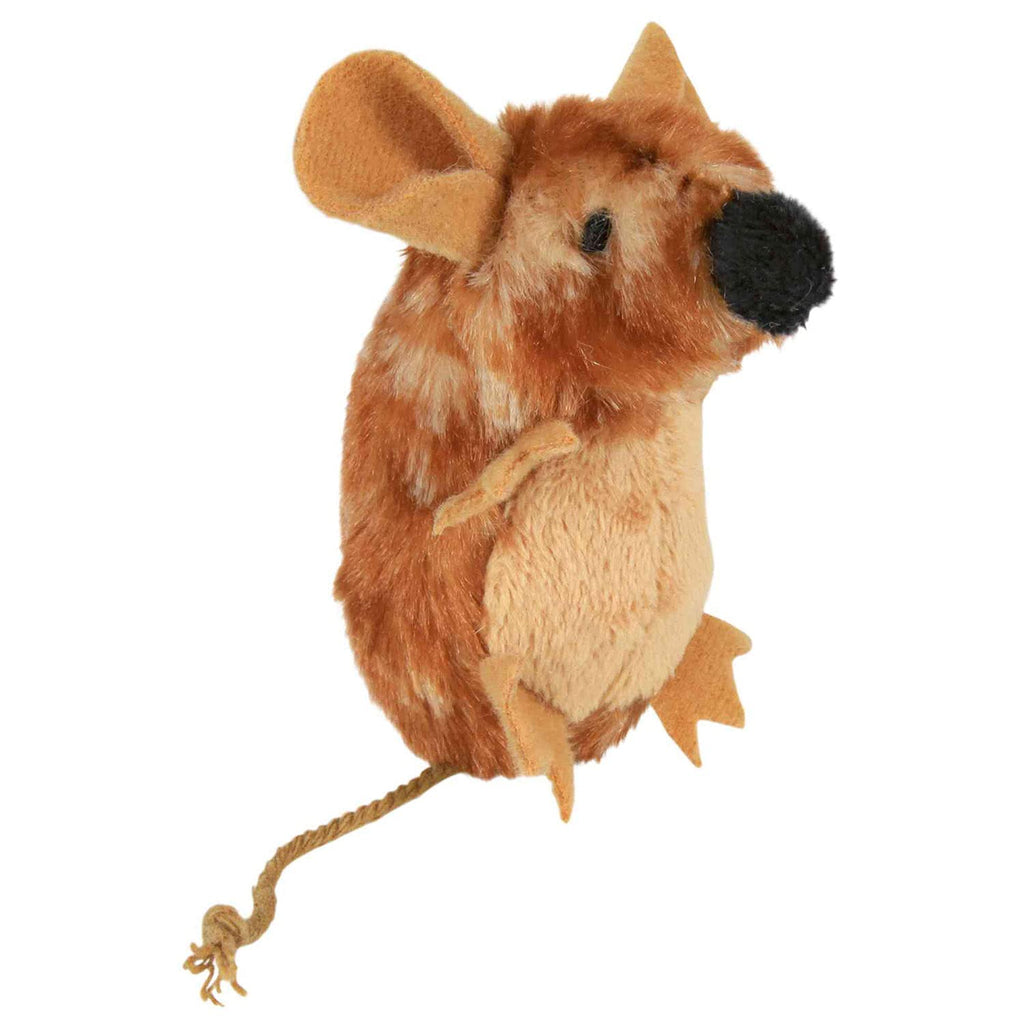 Trixie Mouse Plush Toy with Sound, 8 cm - PawsPlanet Australia