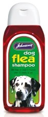 Johnsons Dog Flea Shampoo - 200ml Bottle - PawsPlanet Australia