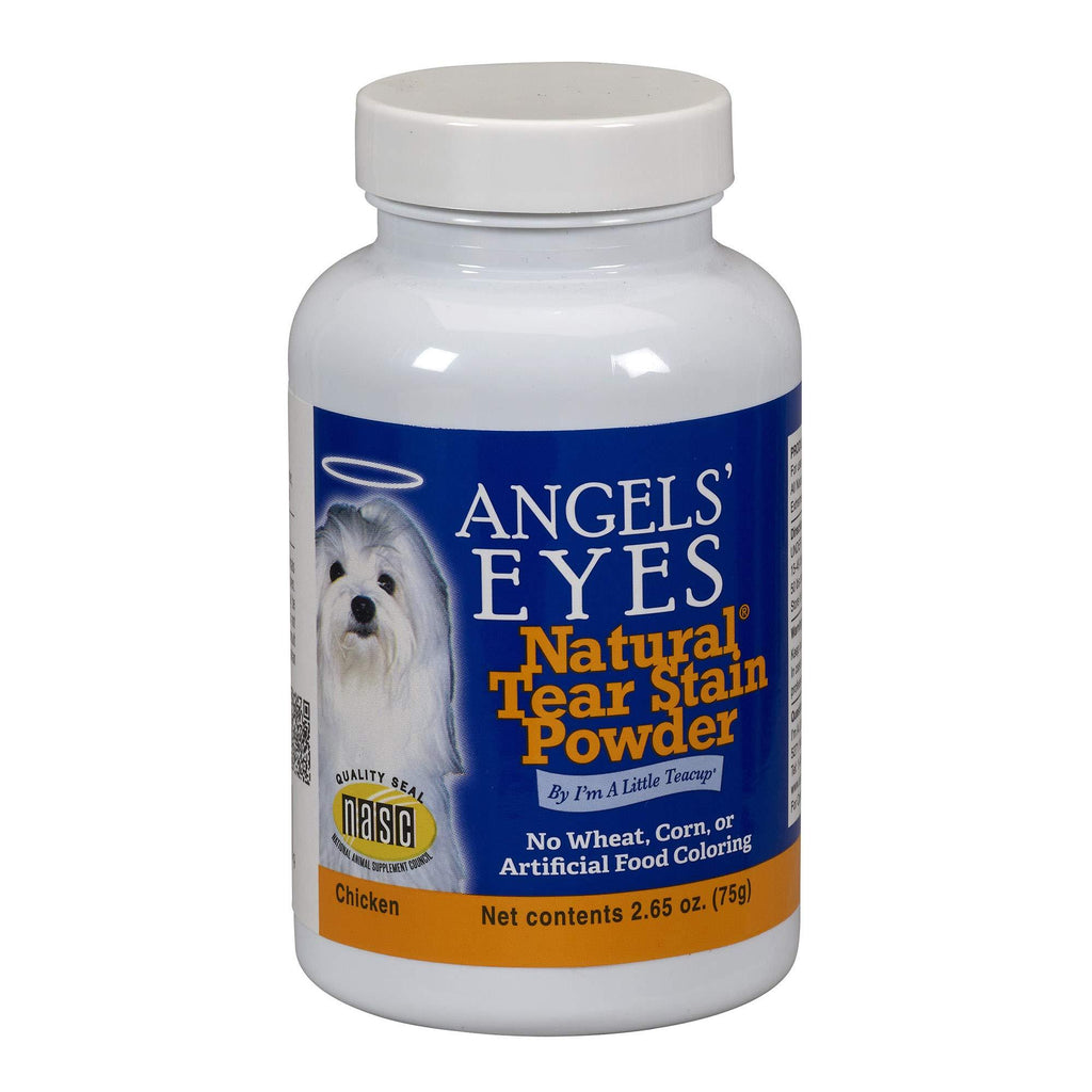 ANGELS' EYES Chicken Formula Tear-Stain Remover for Dogs, 75 g 75 g (Pack of 1) - PawsPlanet Australia