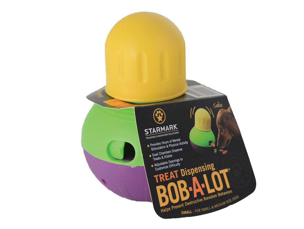 Starmark Bob-a-Lot Interactive Dog Toy, Small - PawsPlanet Australia
