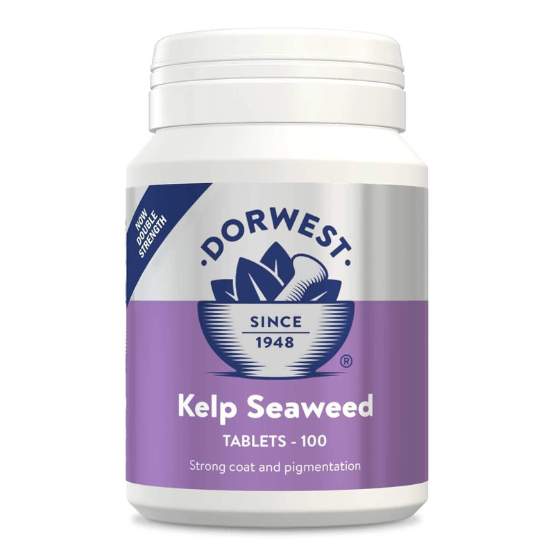 Dorwest Herbs Kelp Seaweed Tablets for Dogs and Cats 100 Tablets - PawsPlanet Australia