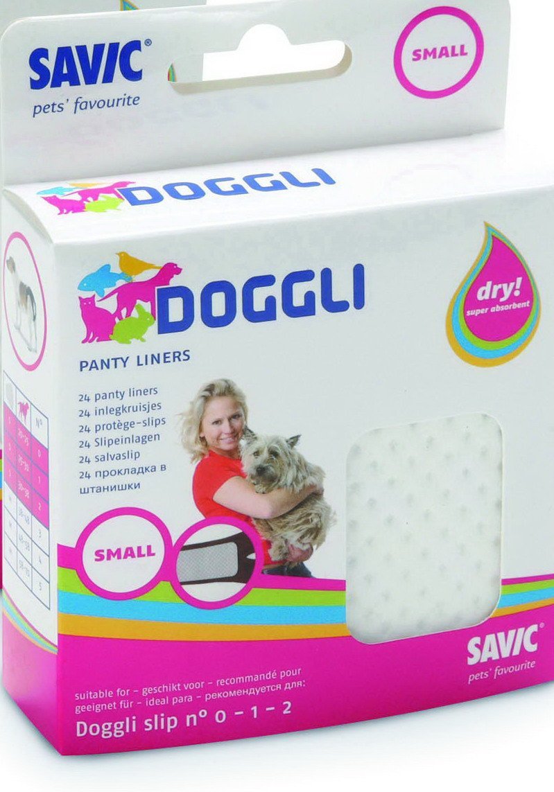 Savic Doggli Panty Liner Small 24 Pcs - PawsPlanet Australia