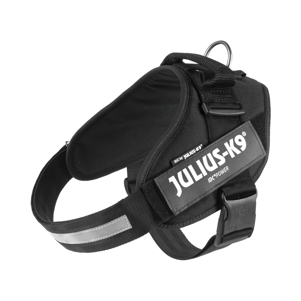 Julius-K9, 16IDC-P-2, IDC Powerharness, dog harness, Size: 2, Black XL/2 - PawsPlanet Australia