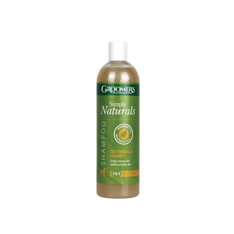 Groomers Simply Naturals Oatmeal and Honey Shampoo 500ml 500 ml (Pack of 1) - PawsPlanet Australia