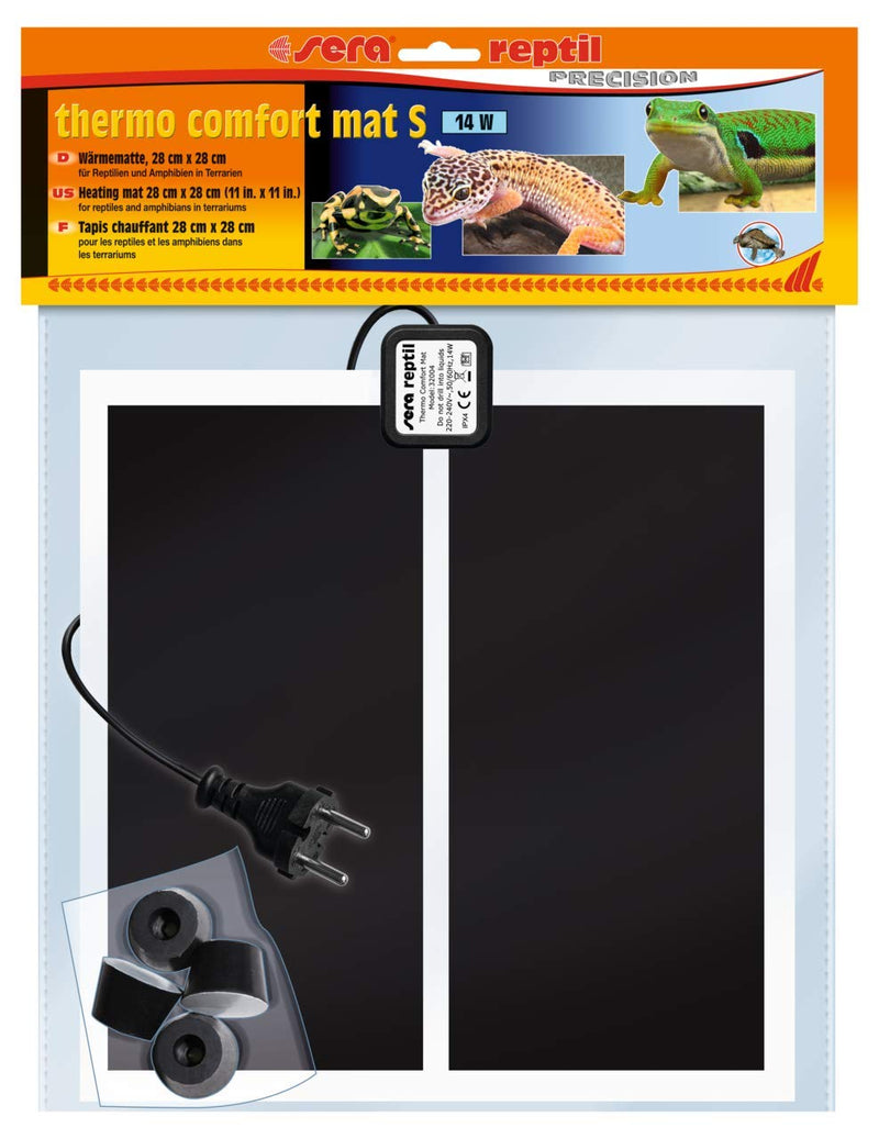 sera Reptile Thermo Comfort Mat 32004 Small 14 W Größe S (28 x 28cm, 14 Watt) - PawsPlanet Australia