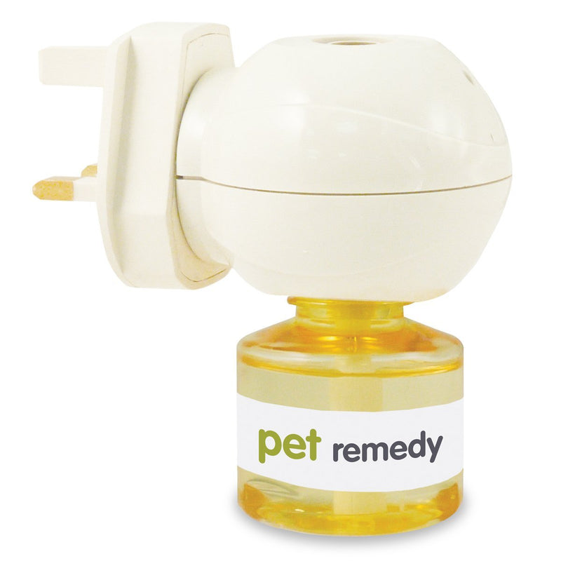 Pet Remedy Natural De-Stress and Calming Plug-In Diffuser, 40 ml Diffuser & Oil - PawsPlanet Australia