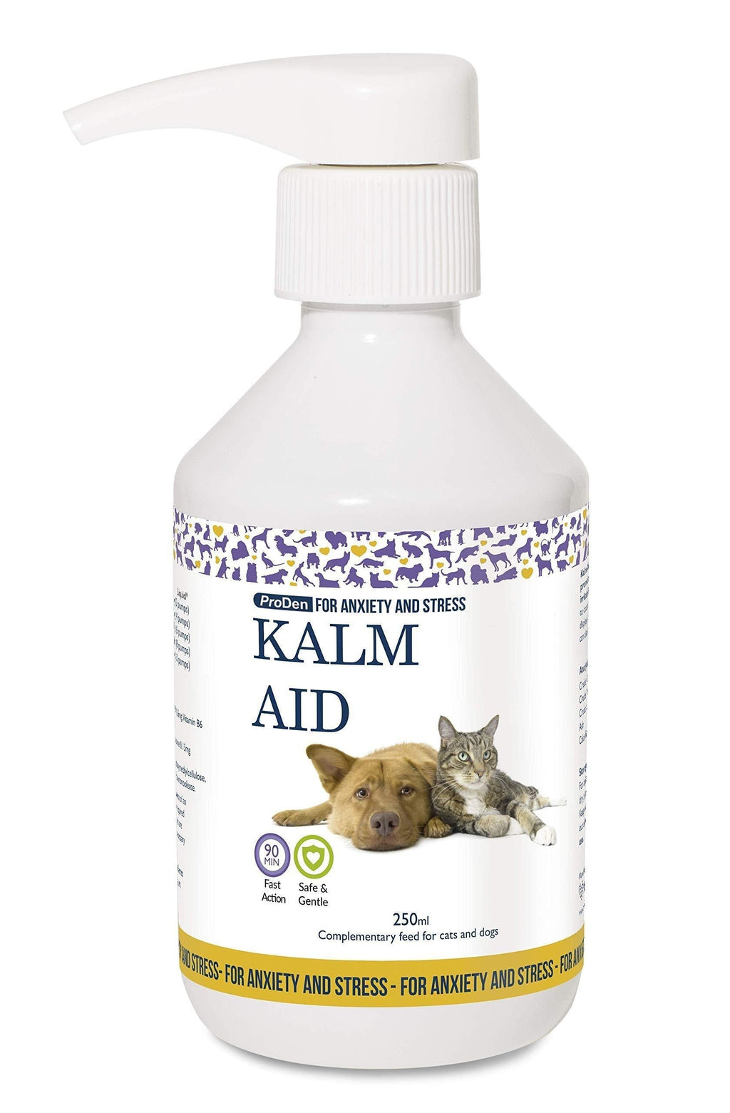 KalmAid Liquid Supplement 250 ml for Dogs and Cats, Calming Supplement - PawsPlanet Australia