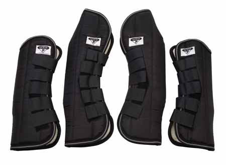 Saxon Travel Boots Black Cob - PawsPlanet Australia