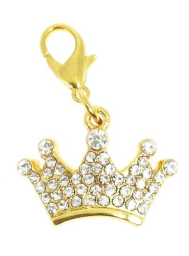 UrbanPup Royal Crown Swarovski Dog Collar Charm - PawsPlanet Australia