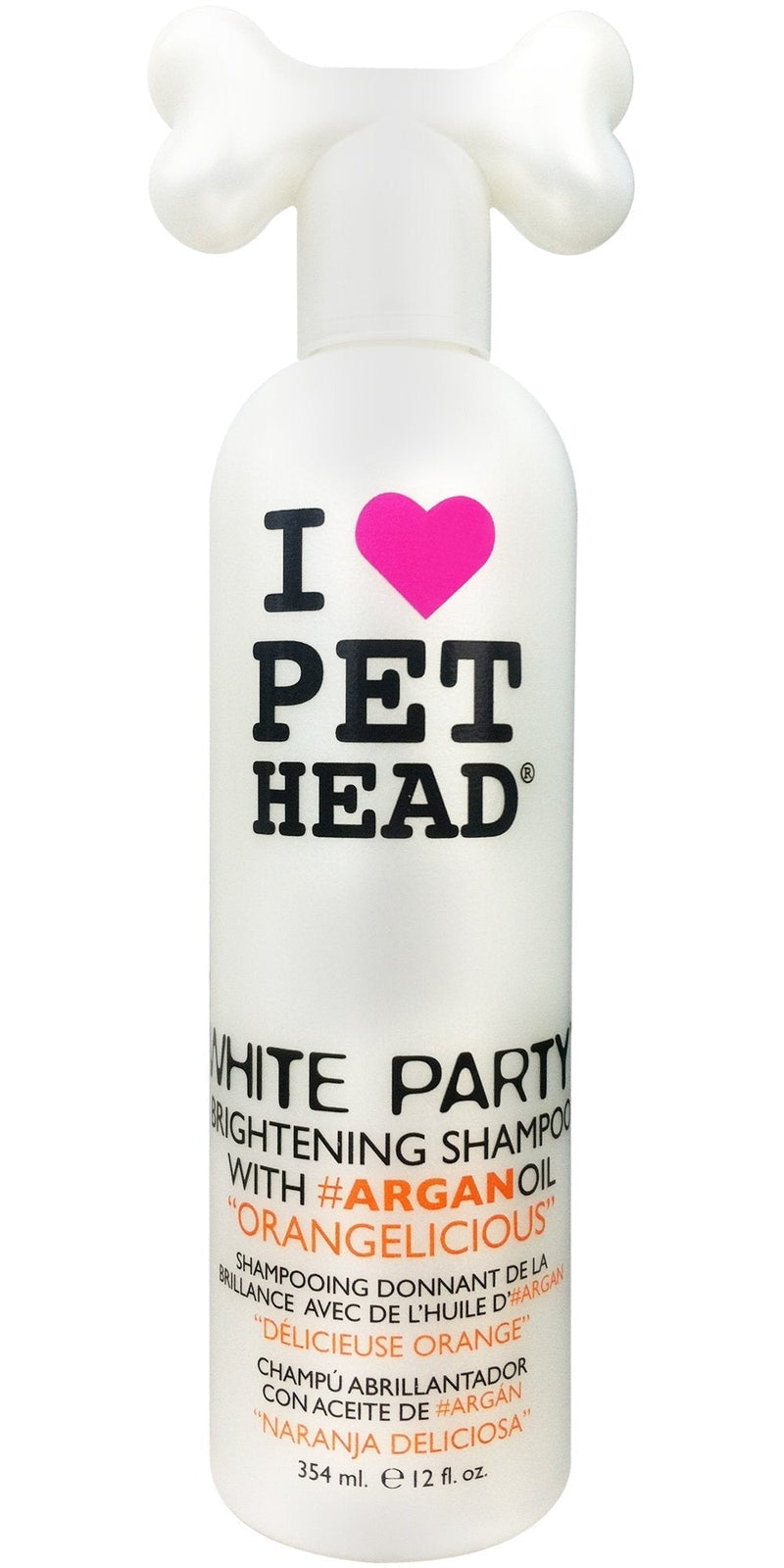 White Party Brightening Shampoo, 12oz Orangelicious - PawsPlanet Australia