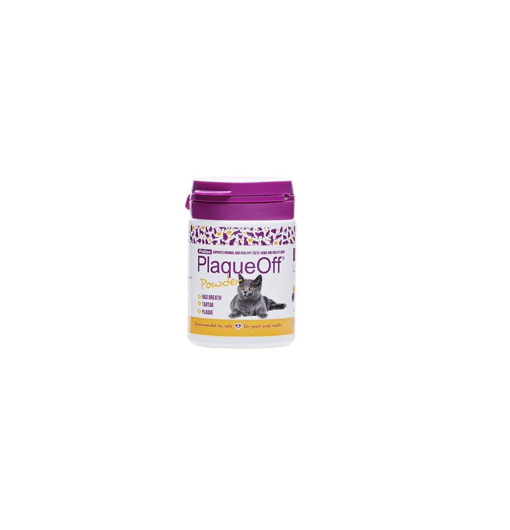 ProDen PlaqueOff Cat Powder 40 g for Cats, Bad Breath, Plaque, Tartar - PawsPlanet Australia