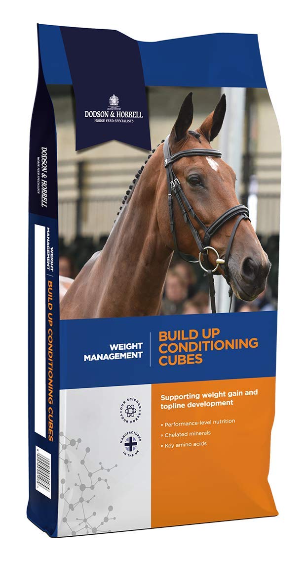 Dodson & Horrell Build Up Conditioning Cubes Horse Feed, 20 kg - PawsPlanet Australia