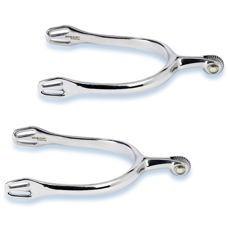 Stübben 1172 Dynamic Dressage Spurs with toothed rowel - 35mm - PawsPlanet Australia