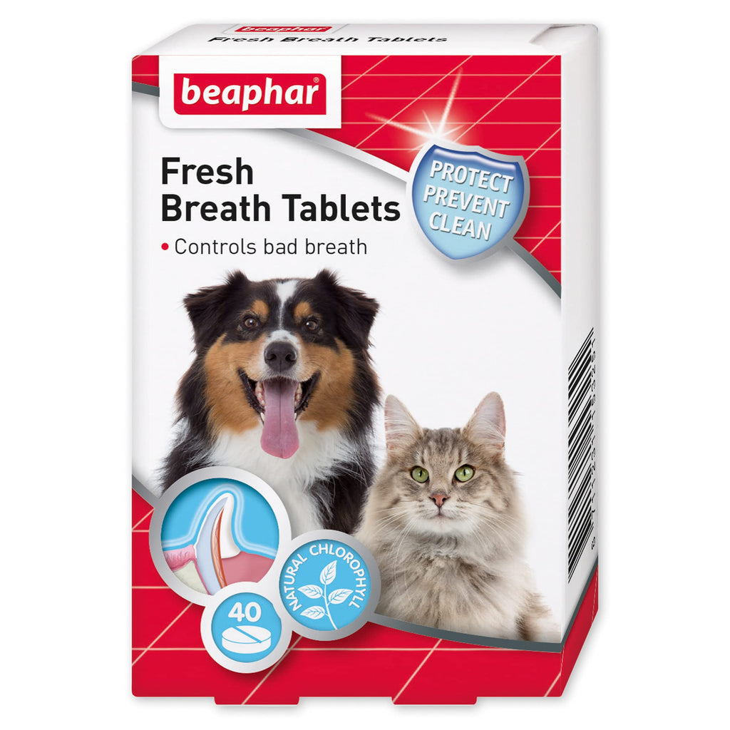 Beaphar Fresh Breath Tablets - PawsPlanet Australia