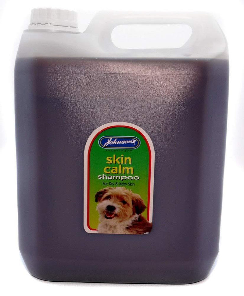 Johnsons Skin Calm Shampoo for Dogs, 5 Litre, clear - PawsPlanet Australia