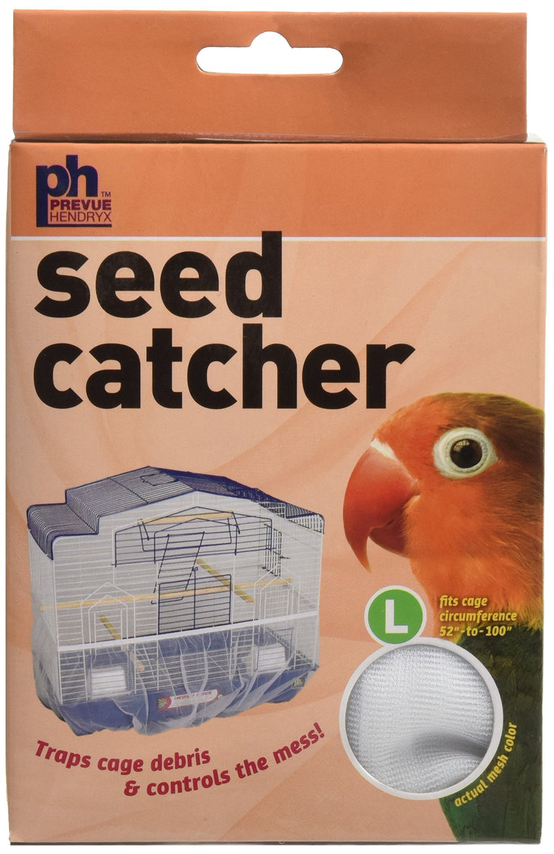 PREVUE PET PRODUCTS Mesh Bird Seed Catcher 13" H, Large Size - PawsPlanet Australia