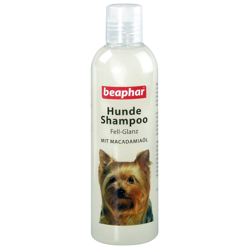 Dog Shampoo Fur Shine | Dog Shampoo for Shiny Fur | With Macadamia Oil | Grooming for Dogs | pH Neutral | Against Bad Odour | 250 ml - PawsPlanet Australia