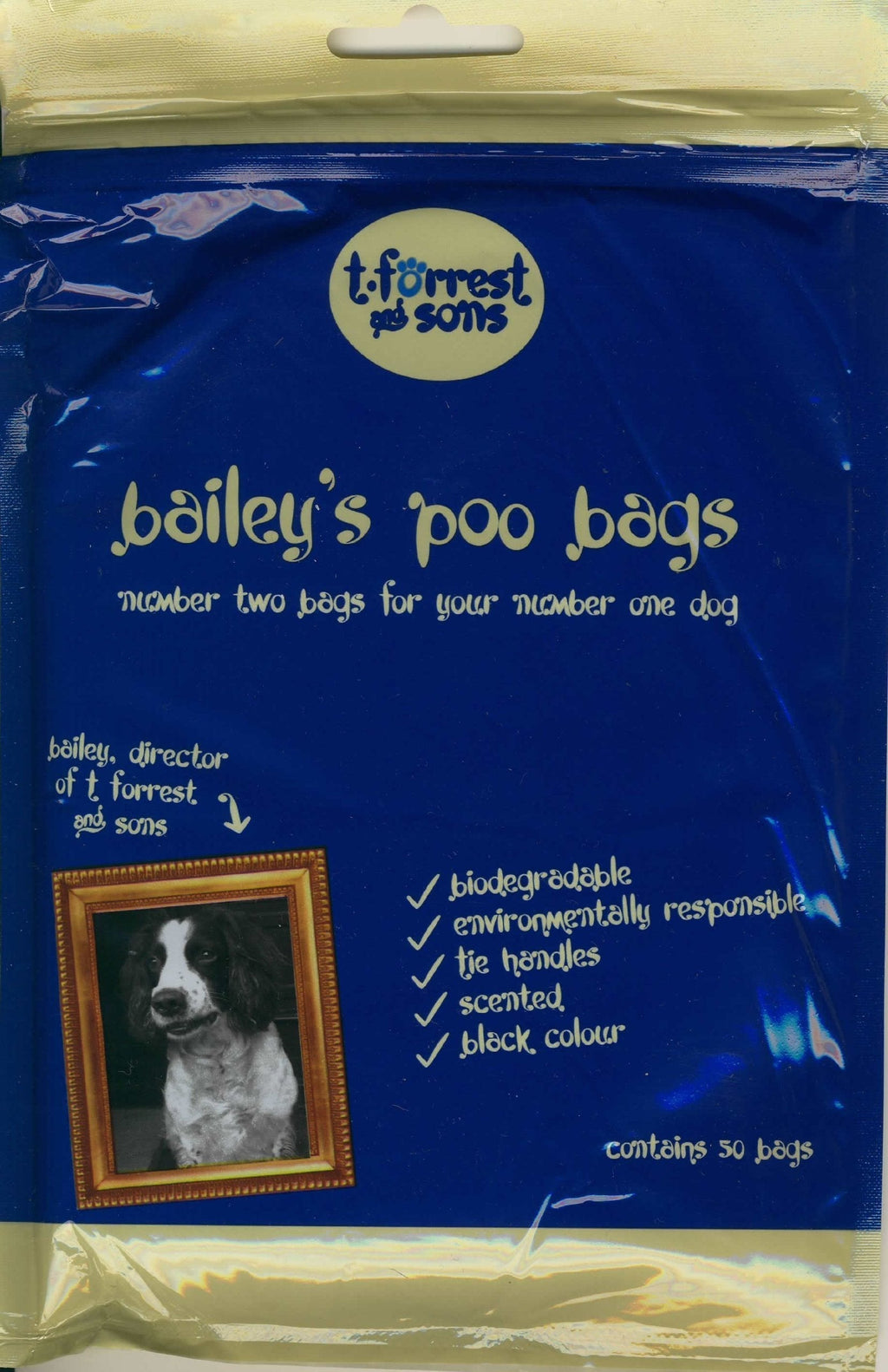 Bailey's Doggy Poo Babgs (1 pack 50 bags) - PawsPlanet Australia