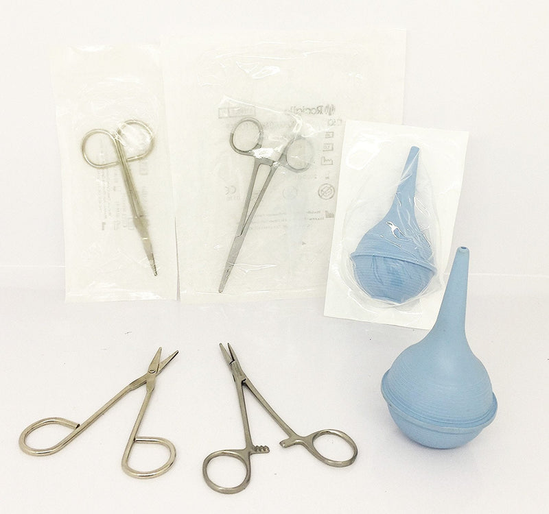 Warwick Whelping Boxes Whelping Set - Forceps, Scissors & Aspirator 7009 - PawsPlanet Australia