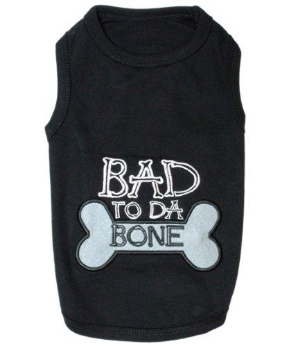 Parisian Pet Bad to Da Bone Dog T-Shirt, X-Large XL - PawsPlanet Australia