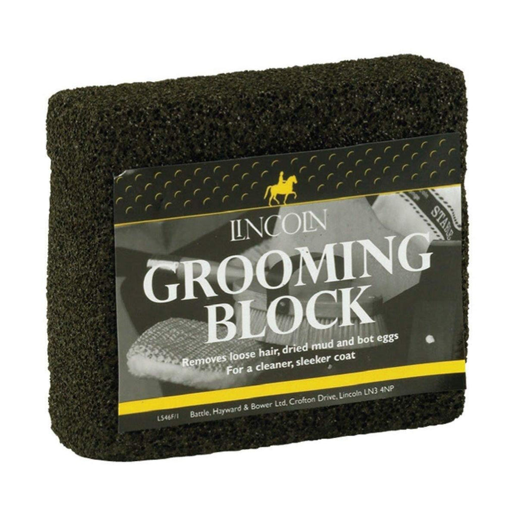 LINCOLN block Horse Grooming Block - black, one size - PawsPlanet Australia