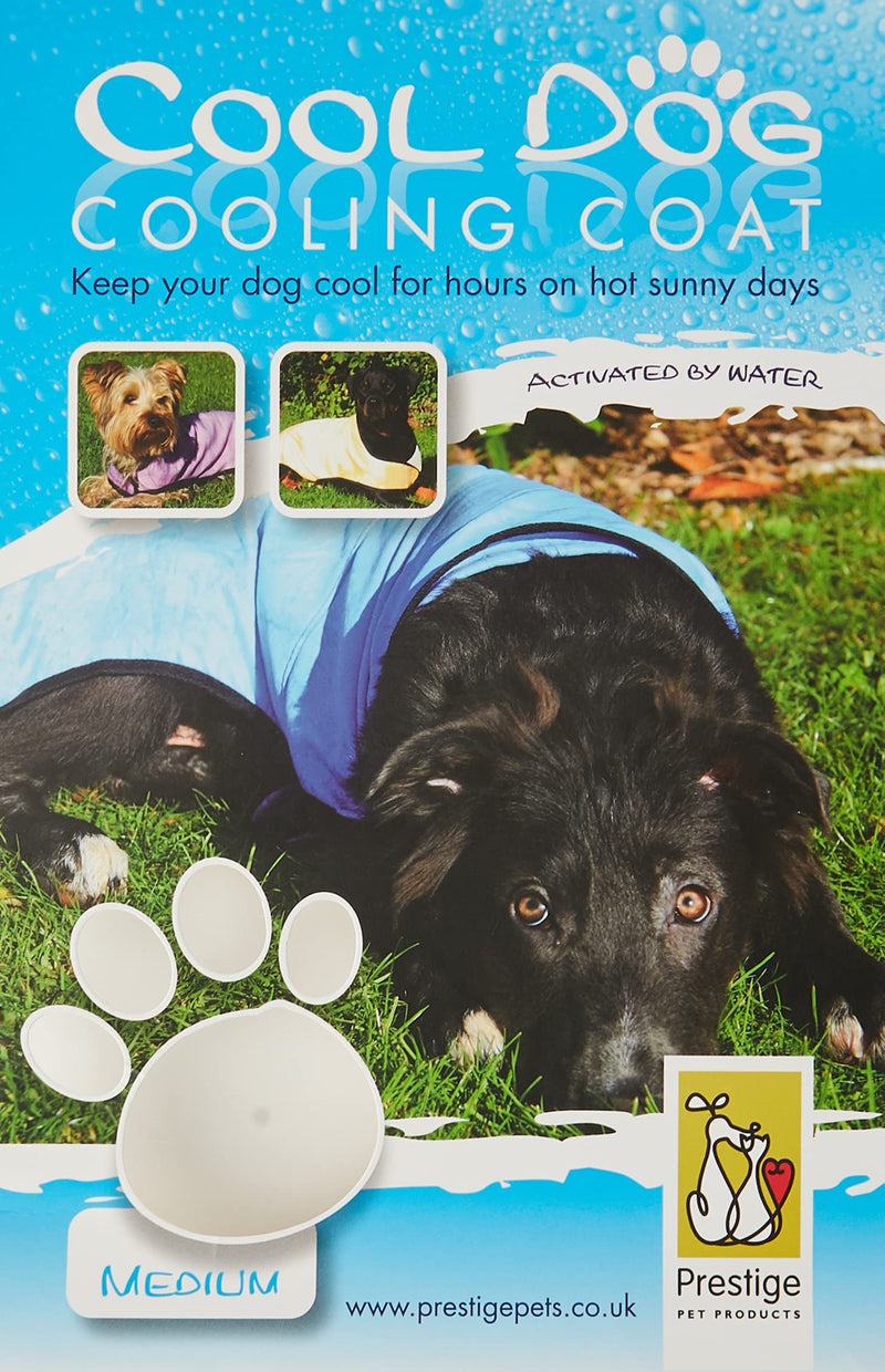 Prestige Cool Coat for Dogs, M, Blue - PawsPlanet Australia