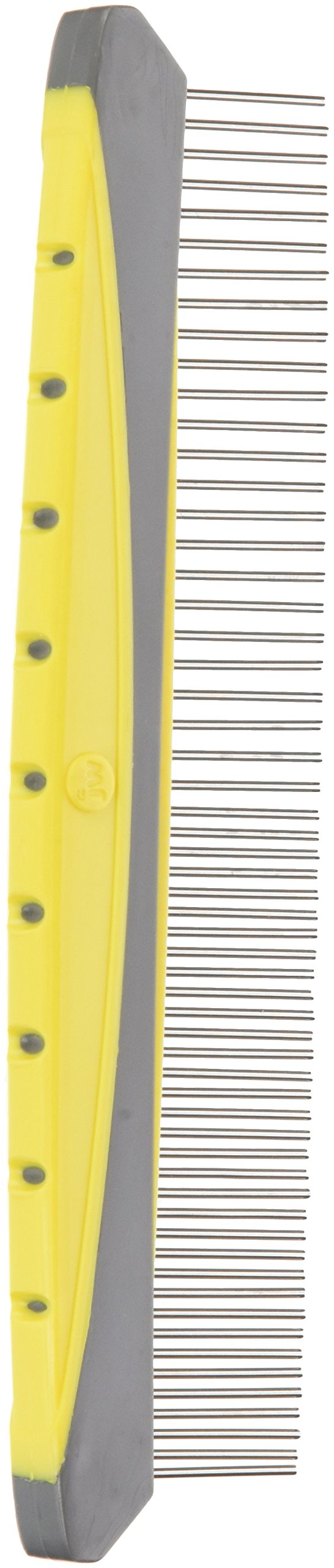 JW Pet Company 8-Inch Gripsoft Rotating Comfort Comb, Fine and Coarse - PawsPlanet Australia