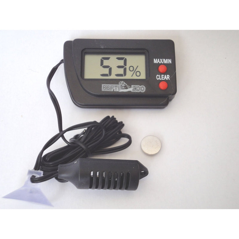 aquapet Digital Hygrometer Humidity with Remote Probe 20-90% - PawsPlanet Australia