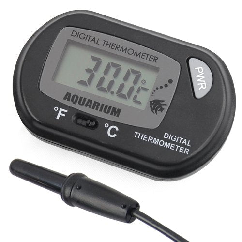 DIGIFLEX Digital Thermometer for Fish Tank - Temperature Thermometer - Aquarium Marine Vivarium  Electronic Thermometer  Tropical Fish Tank Accessories - PawsPlanet Australia