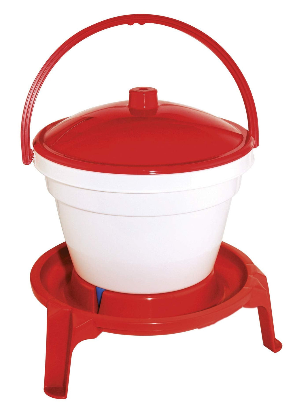 Kerbl Waterer for poultry 12,0 litre, red/white - PawsPlanet Australia