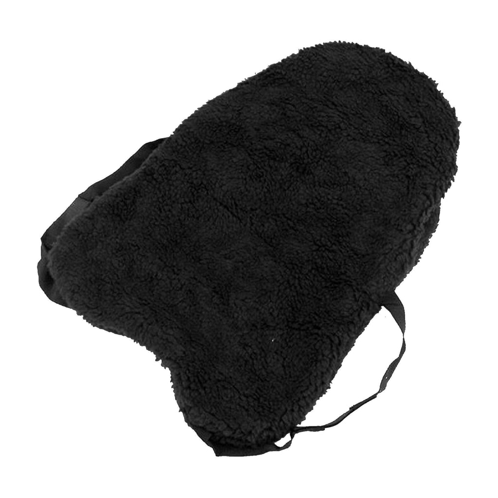Y-H Hy Fur Fabric Seat Saver Black - PawsPlanet Australia