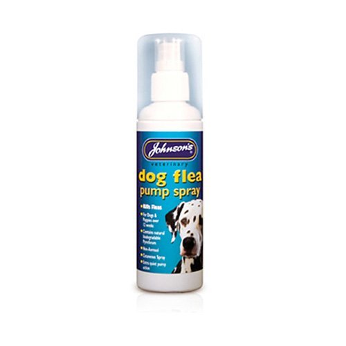 Johnsons Dog Flea Pump Spray 100ml 150g - Bulk Deal of 6x - PawsPlanet Australia