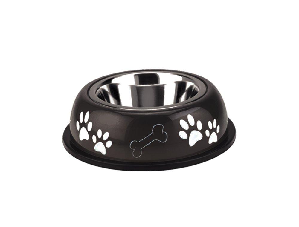 Nobby Bowl Nice Diner, 19 cm, 0.50 Litre, Black/ Brown Black/Brown - PawsPlanet Australia