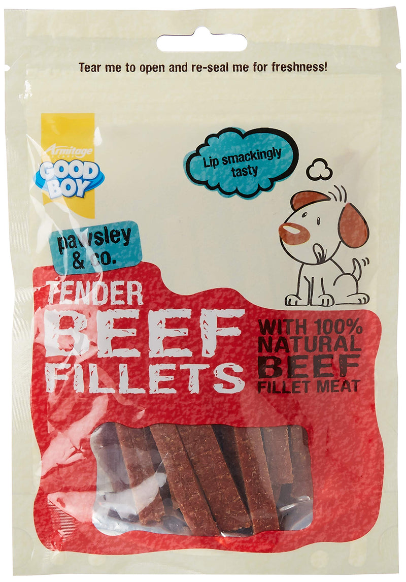 Armitage Good Boy Tender Beef Fillets, 90g Chicken 90 g (Pack of 1) - PawsPlanet Australia