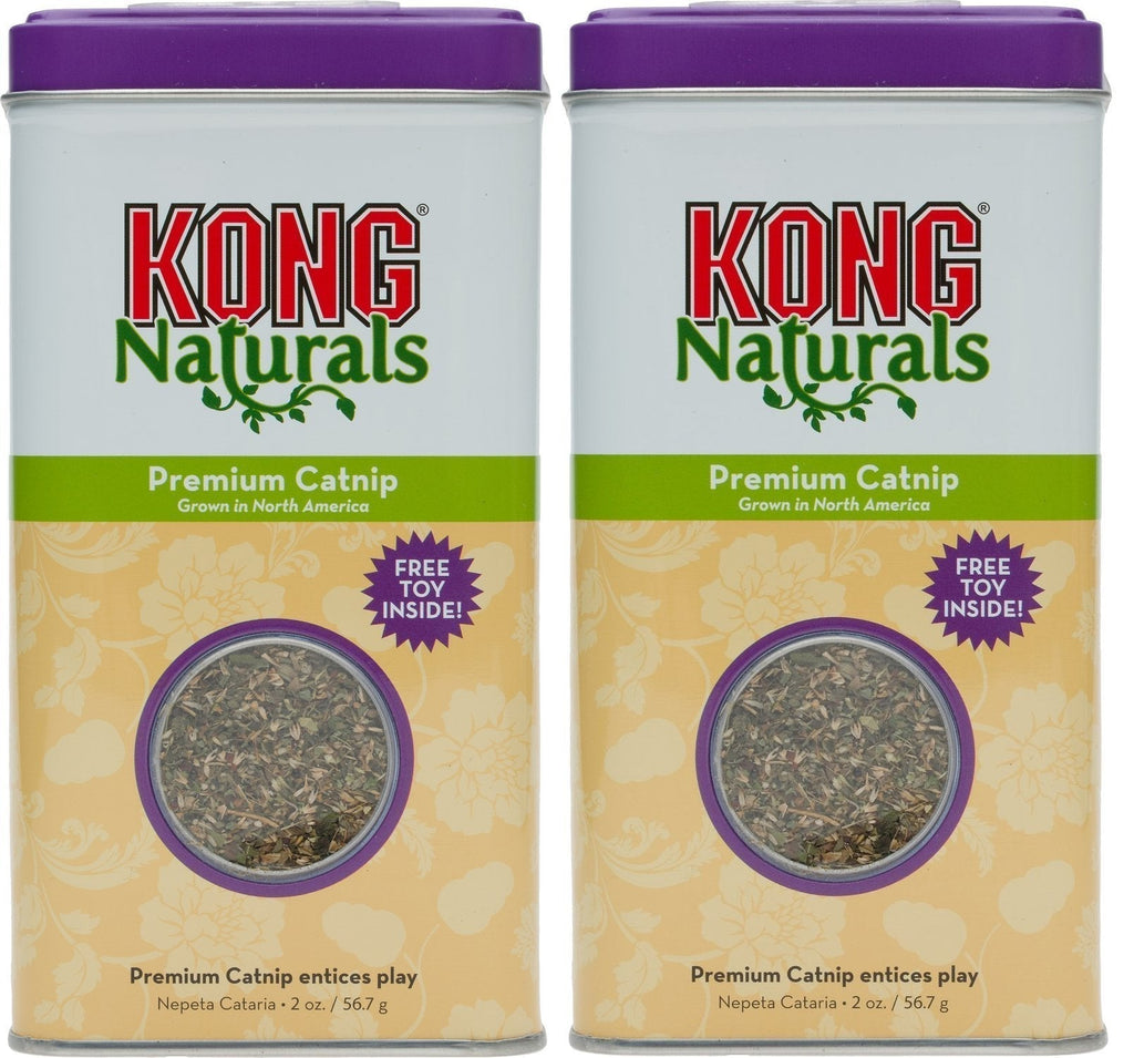 Kong Premium Catnip 4 oz 2 x 2 oz Tubs - PawsPlanet Australia