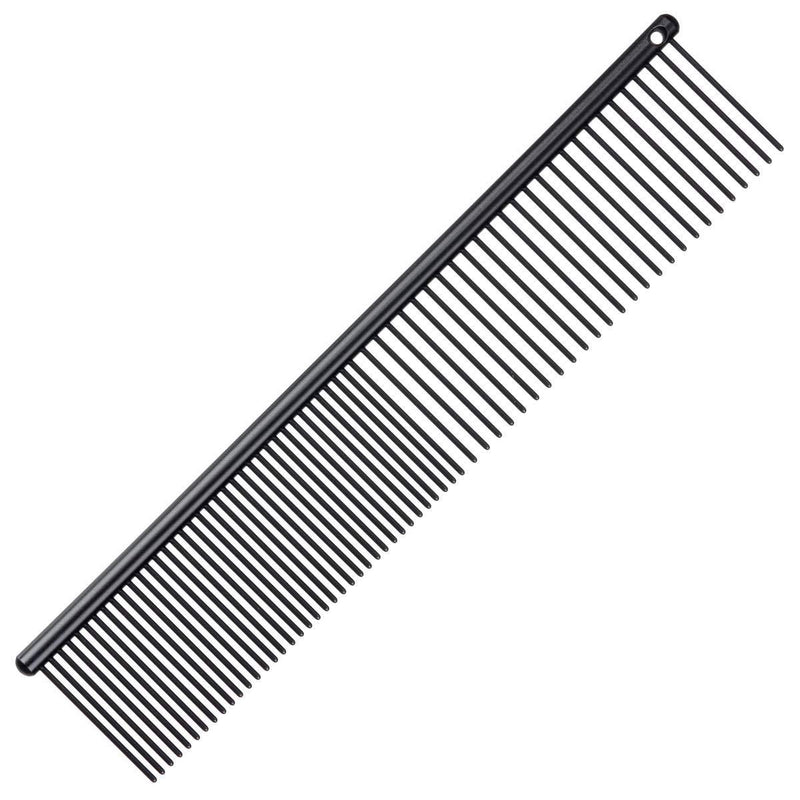 GROOM PROFESSIONAL Black Anti Static Comb 20cm - PawsPlanet Australia