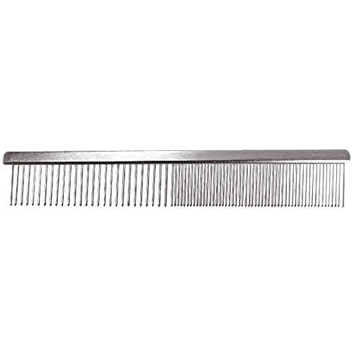 GROOM PROFESSIONAL Chrome Comb 19cm - PawsPlanet Australia
