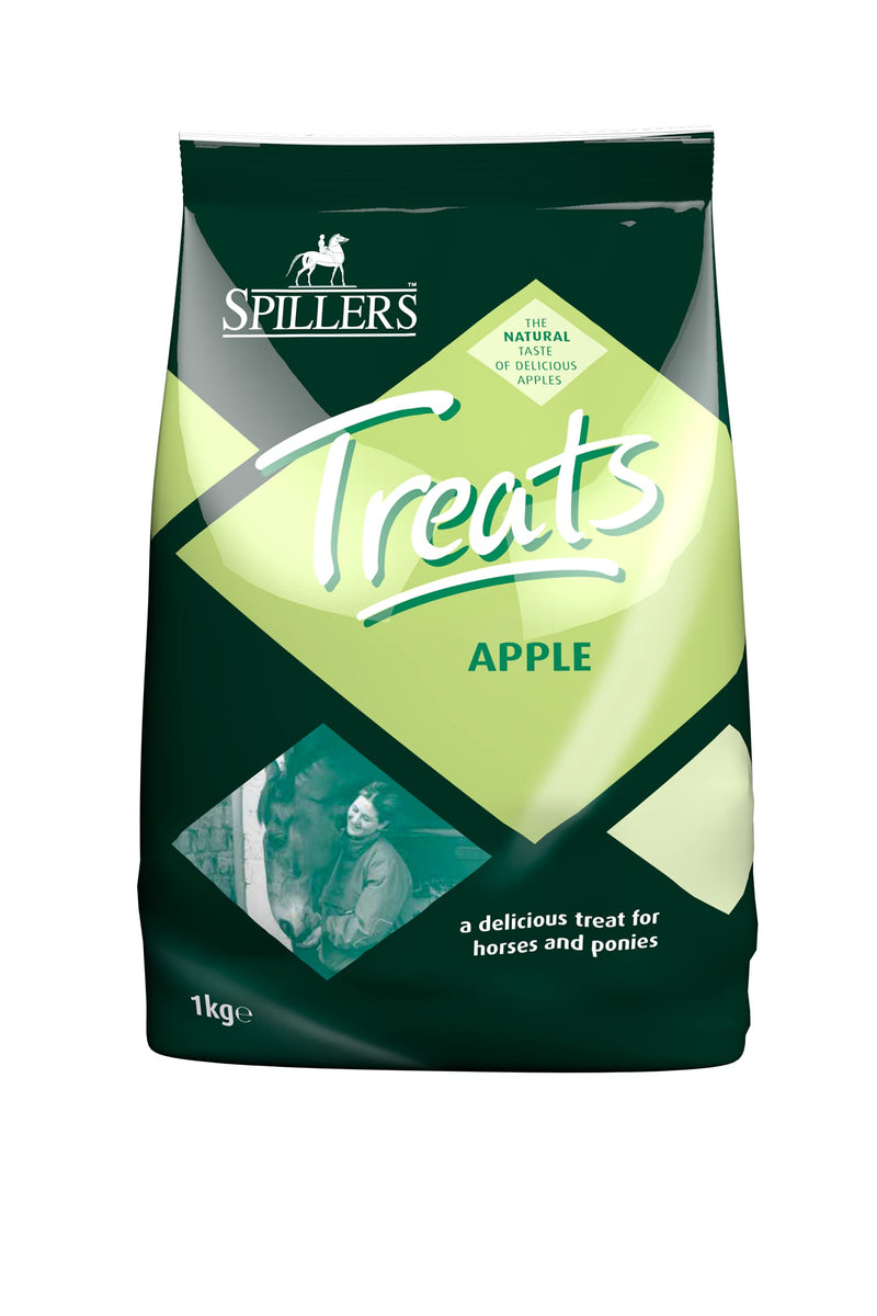 SPILLERS Apple Treats 1kg - Horse Feed - PawsPlanet Australia