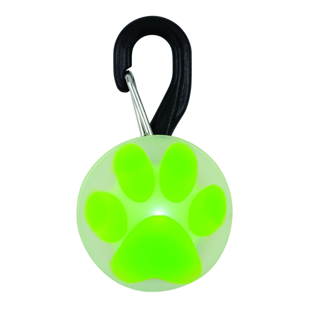 [Australia] - Nite Ize PetLit LED Collar Light - Stylish Pet Safety Light, Use Anywhere - New! Lime Paw 