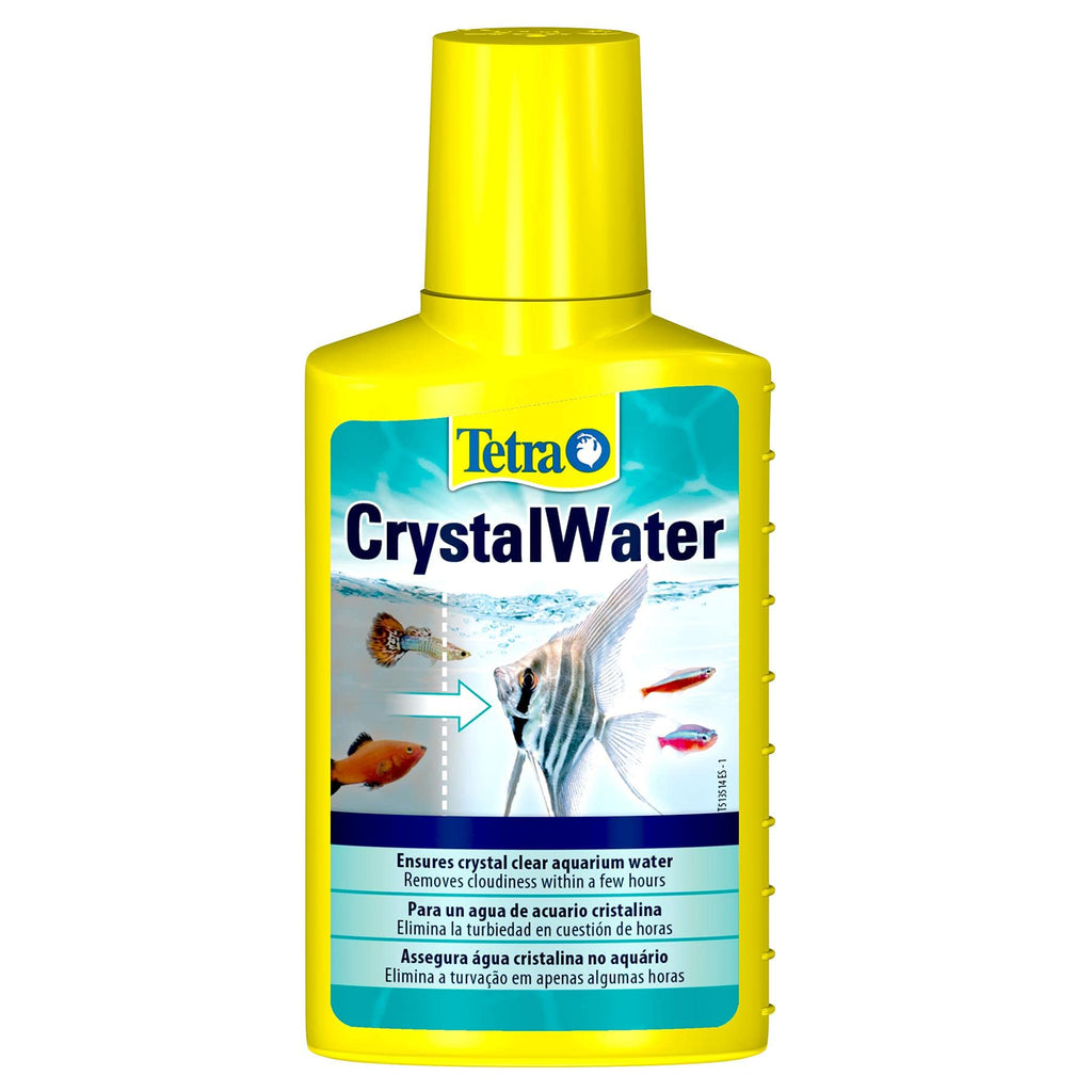 Tetra CrystalWater, for Crystal Clear Water Fish Tank, 100 ml 100 ml (Pack of 1) - PawsPlanet Australia