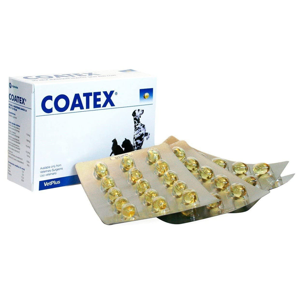 Coatex Sensitive Skin Capsules for Cats & Dogs 60 - PawsPlanet Australia