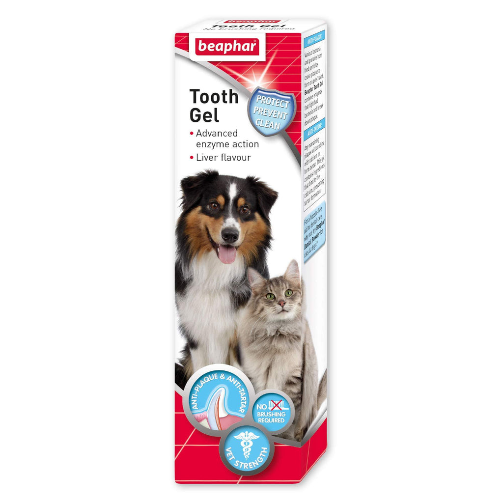 Beaphar Tooth Gel 100 g - PawsPlanet Australia