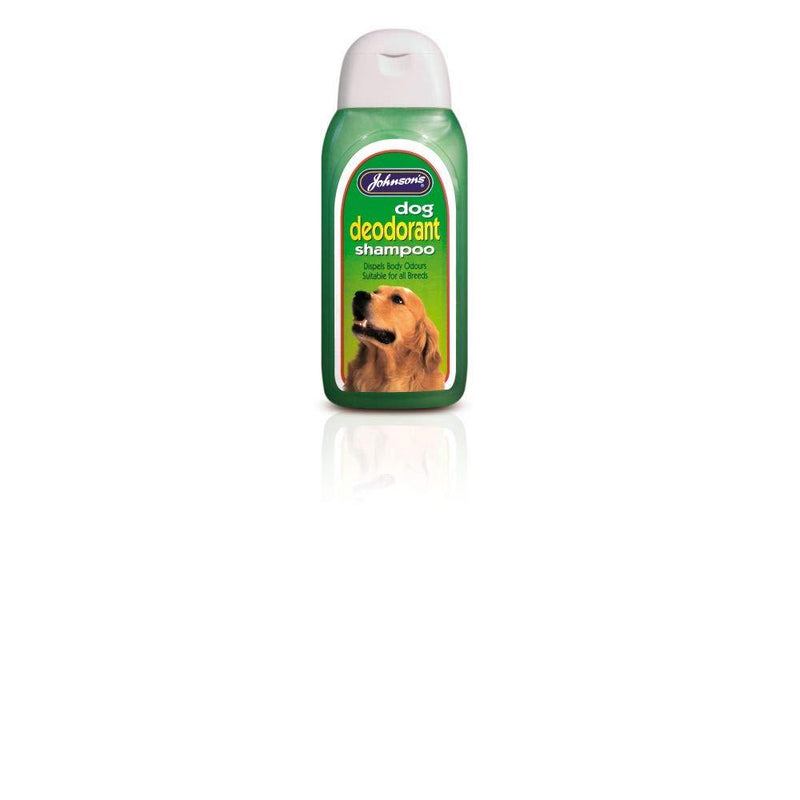 Johnson's Vet Dog Deodorant Shampoo, 400 ml, clear 400 ml (Pack of 1) - PawsPlanet Australia