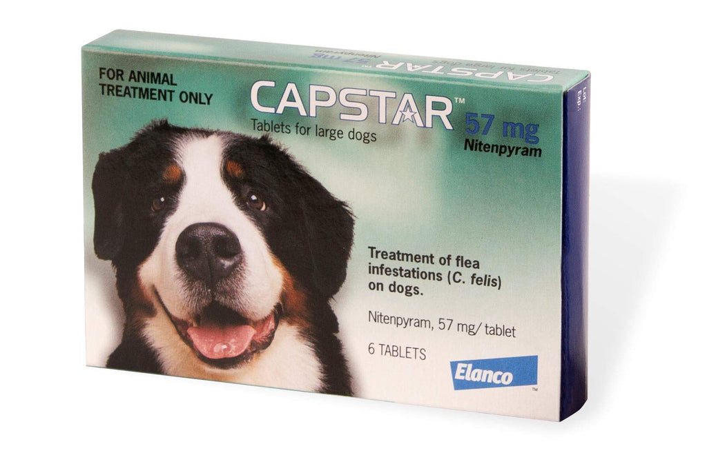 Capstar Flea Treatment Tablet for Medium and Large Dogs 6 Pack green - PawsPlanet Australia