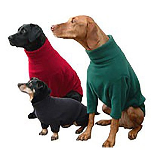 Hotterdog Fleece Jumper (from Equafleece)Medium Black - PawsPlanet Australia