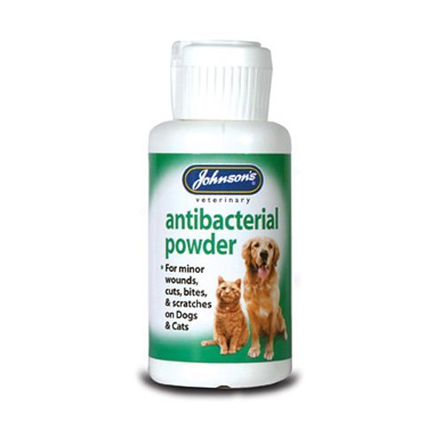Johnsons Anti-Bacterial Powder for Cat & Dogs 20g 20g - Bulk Deal of 6x - PawsPlanet Australia