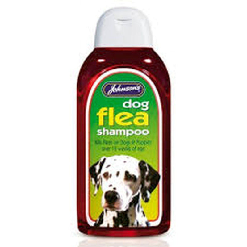 Johnsons Dog Flea Shampoo 200ml 300g - Bulk Deal of 6x - PawsPlanet Australia